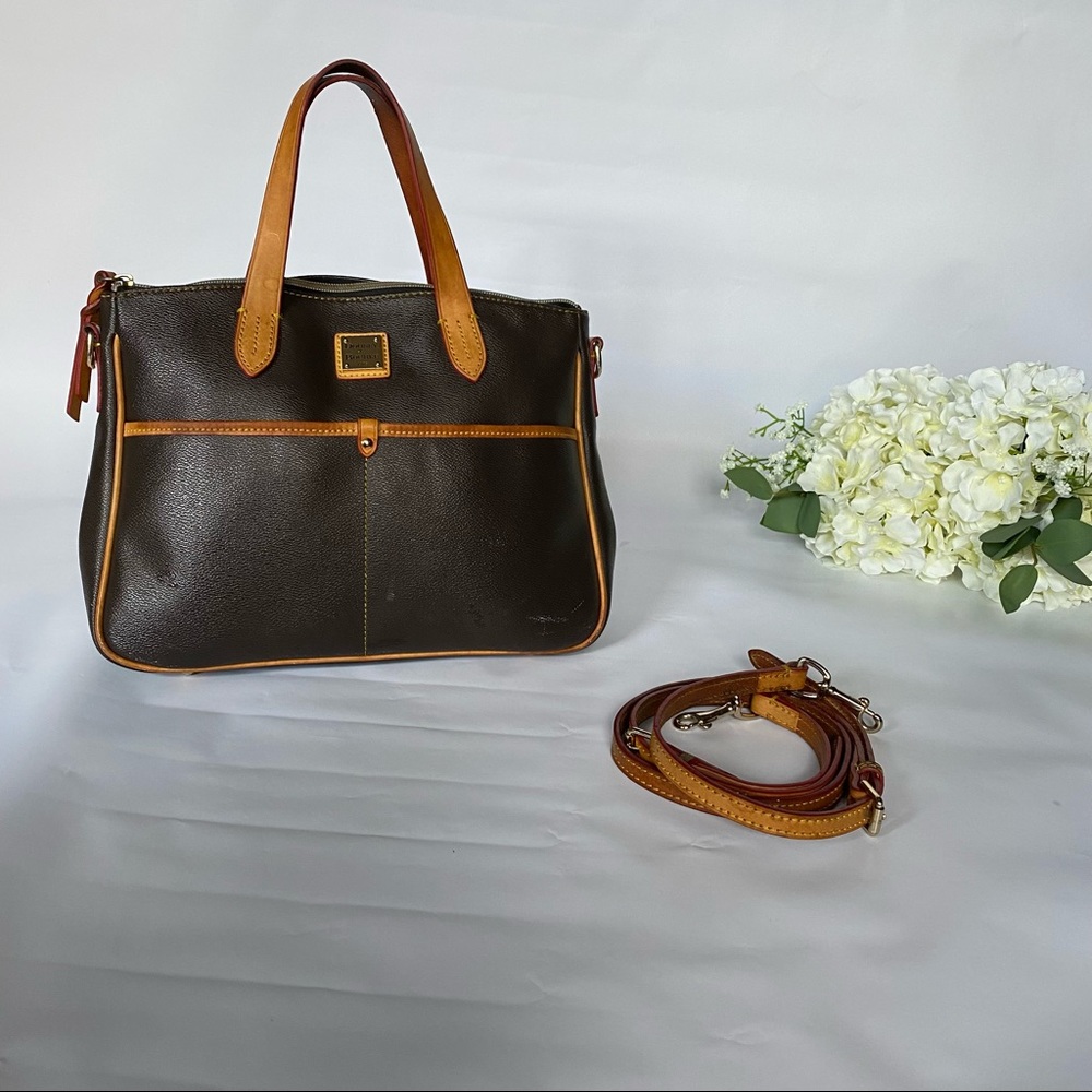 DOONEY & BOURKE Small Handbag/Crossbody Pebble Grain Daniela Satchel